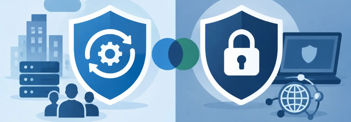 ISO 22301 versus ISO 27001: differenze chiave