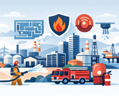 Progettazione antincendio NFPA per siti complessi
