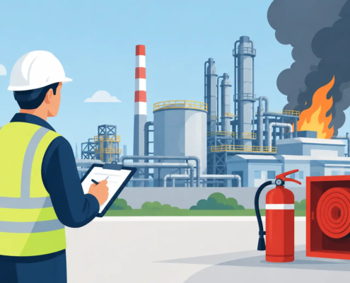 Guida gestione rischio incendio industriale
